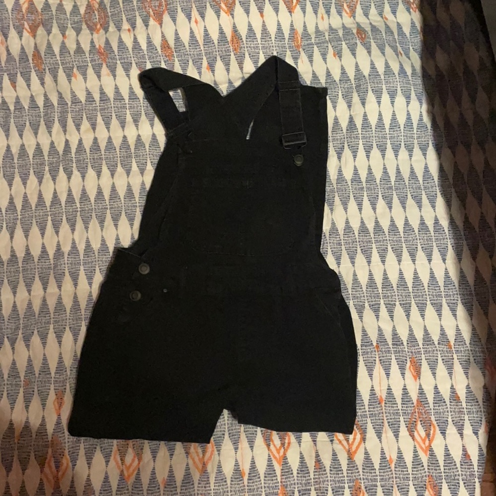 Refuge black overall pants